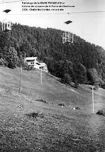 COLO JEUNE FRANCE 1956 chalet des Verdan, nos voisins